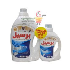 برسيل صابون جل ابيض للاطفال 3 لتر+1 لتر